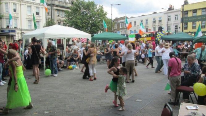 Irish Day, Maida Hill Piazza